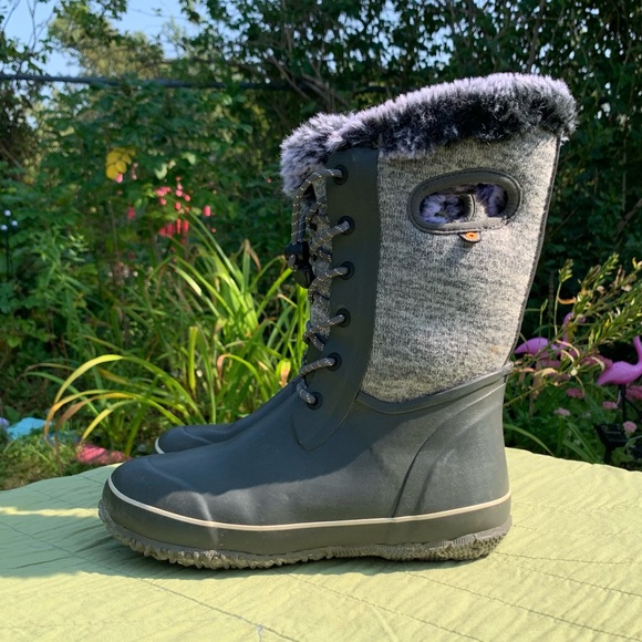 Like⭐️NEW⭐️BOGS Waterproof Boots •-40 Insulation •Size 4 •Girls Boys - Picture 5 of 15